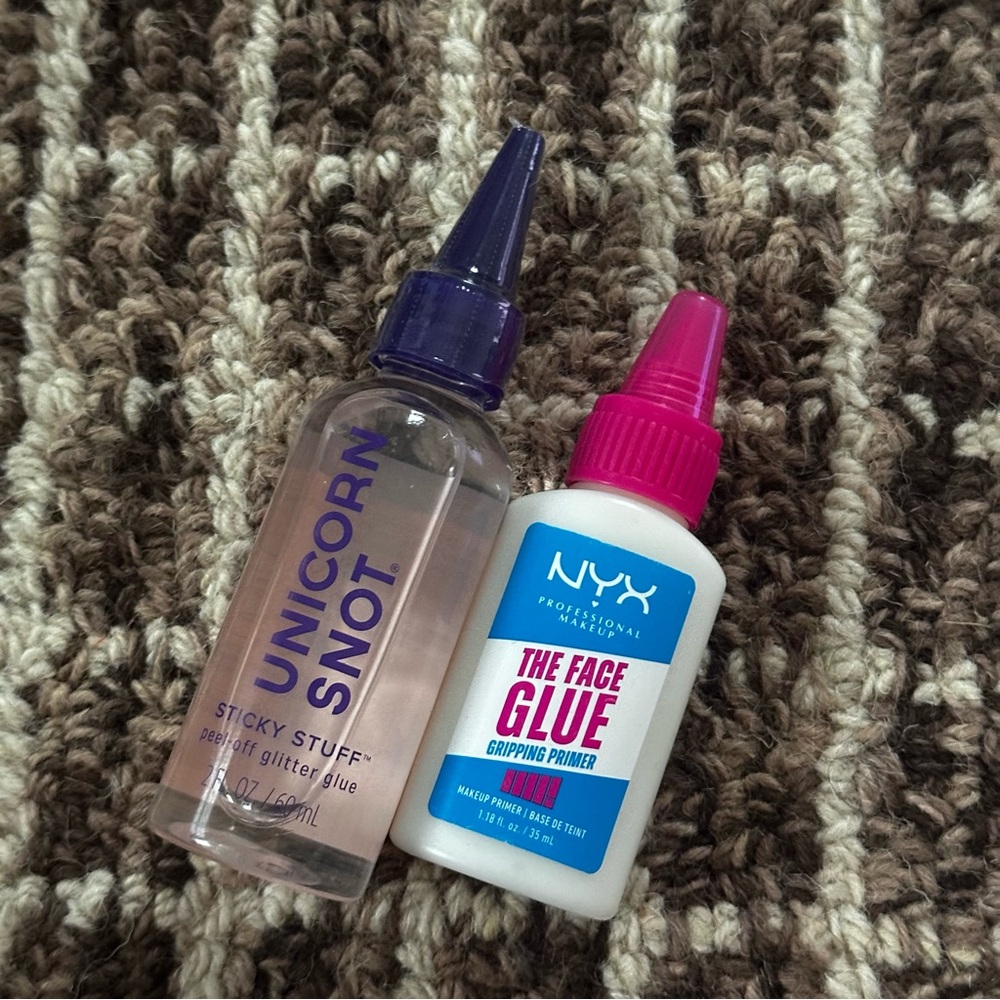 Glue Primer Bundle Set Nyx Unicorn Snot